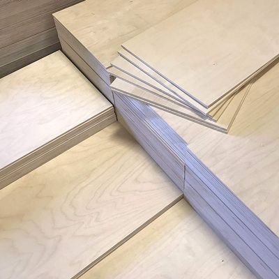 3mm 1/8" x 12" x 20" B/BB Baltic Birch Plywood (15pcs) - Perfect for Arts & Crafts, School & DIY Projects, Drawing, Painting, Wood Engraving, Burning & Laser Projects - Cherokee Wood Products