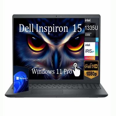 Dell Inspiron Pro 15 Business Laptop, 15.6" FHD (1920 x 1080) Touchscreen, Intel Core i7-1355U(up to 5.0GHz),Intel Iris Xe Graphics, 32GB RAM 1TB SSD, Windows 11 Pro