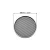 uxcell 2pcs3.5 Speaker Grill Mesh Decorative Circle Woofer Guard Protector Cover Parts Silver view 2