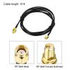 uxcell Antenna Extension Cable RP-SMA Male to RP-SMA Female Low Loss RG174 for, Antenna, Wireless LAN Devices 10 ft view 2