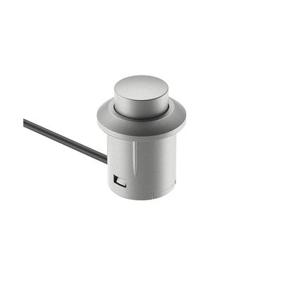 HAFELE LOOX 833.89.107 On-Off Switch Gray D15MM 2M