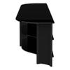 AVF FS1500VARWB-A Varano TV Stand with Black Glass Shelves, and Black Wood Legs. Fits Most (not All) TVs in These Sizes: 30", 32", 37", 39" 40" 42" 46", 47" 49", 50", 52", 55", 60, 65, 70". view 3