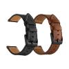 Yeejok Vivoactive 3 Leather Watch Bands, 20mm Quick Release Genuine Leather Watch Straps with Black Metal Buckle Compatible for Garmin Vivoactive 3 Music/Forerunner 645/245 Smartwatch, 2 Pack view 1