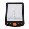 6 Inch E Book Reader, High Resolution Display, 8GB Support TF Card and Multi Language English, Chinese, German, French, Dutch, Portuguese, Hungarian, Roman, Turkish, etc(Orange) view 2