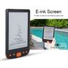 6 Inch E Book Reader, High Resolution Display, 8GB Support TF Card and Multi Language English, Chinese, German, French, Dutch, Portuguese, Hungarian, Roman, Turkish, etc(Orange) view 3