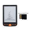 6 Inch E Book Reader, High Resolution Display, 8GB Support TF Card and Multi Language English, Chinese, German, French, Dutch, Portuguese, Hungarian, Roman, Turkish, etc(Orange) view 4
