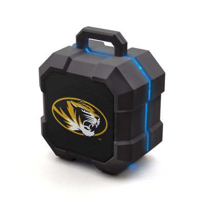SOAR NCAA Shockbox LED Wireless Bluetooth Speaker, Missouri Tigers