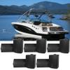 Rockville 10 HP5S Black 5.25" Marine Box Speakers with Swivel Bracket for Boats view 1