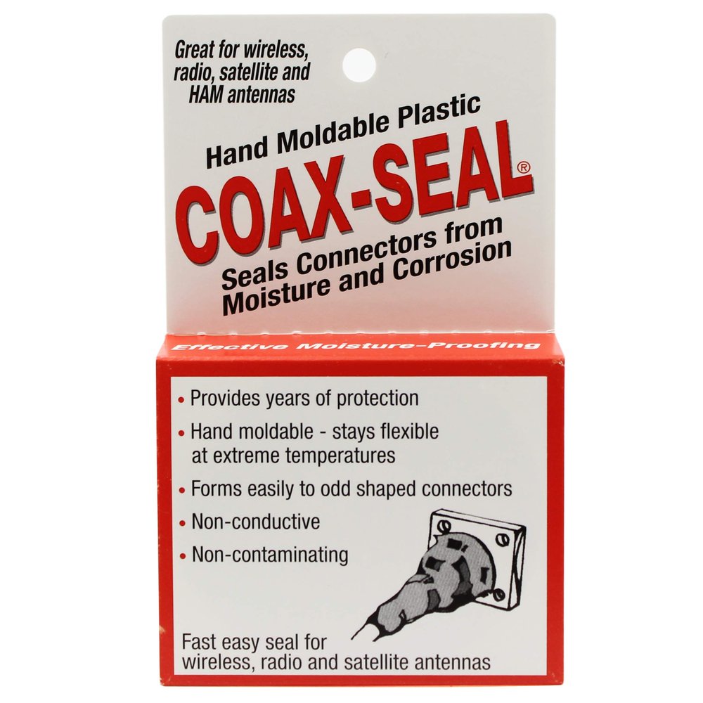 Coax-Seal Universal Electronics [36-Pack] Moisture Proof Sealing Tape 1/2 Inch x 5 Feet 104-36