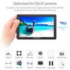 FEELWORLD FW568 V3 3D LUT DSLR Monitor with 4K HDMI 8.4V DC in/Out, 6 Inch IPS On Camera Field Monitor Full HD 1920x1080 Peaking Focus Assist Tilt Arm view 4