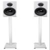 Rockville Pair RockShelf 64W White 6.5" Home Bookshelf Speakers w/37 Stands view 1