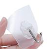 Anixl 1/2 Strong Transparent Suction Cup Sucker Wall Hooks Hanger for Kitchen Bathroom view 1