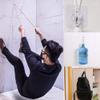 Anixl 1/2 Strong Transparent Suction Cup Sucker Wall Hooks Hanger for Kitchen Bathroom view 2