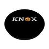 Knoxville Tennessee State Flag Orange White Distressed Knox PopSockets Adhesive PopGrip view 2
