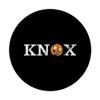 Knoxville Tennessee State Flag Orange White Distressed Knox PopSockets Adhesive PopGrip view 3