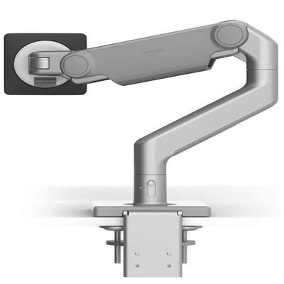 Humanscale - M81CMSBTB - M8.1-Single Mtr, Clamp Mt (Slvr/Gry)