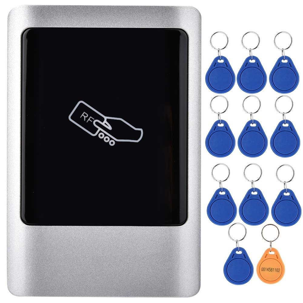 ASHATA IC Card Reader Writer, RFID Card Reader, 1000 Users, Smart Card Copier Reader Writer for IC, Support Card, Password Input or Card with Password (IC)
