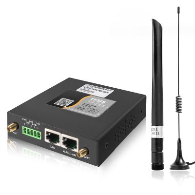 4G VPN Router, Industrial 4G LTE Router Yeacomm YF325 WiFi Modem Unlocked with Dual Sim Card Slot, RS232, External Antenna Cellular Modem in North/South America, NOT for Verizon