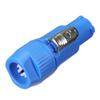 CocinaCo 10 Set Neutrik PowerCON Type A NAC3FCA+NAC3MPA-1 Chassis Plug Panel Adapter view 4