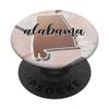 Cute Alabama Home State Rose Gold Marble Pattern Design Gift PopSockets PopGrip: Swappable Grip for Phones & Tablets view 1