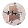 Cute Alabama Home State Rose Gold Marble Pattern Design Gift PopSockets PopGrip: Swappable Grip for Phones & Tablets view 3