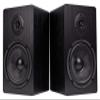 Rockville RockShelf 64B Bundle: Pair 6.5 in 400W Peak / 100W RMS Home Theater Bookshelf Speakers 4 Ohm, (2) RS21B 21 in Steel Speaker Stands, Black Finish, 4-Items view 4