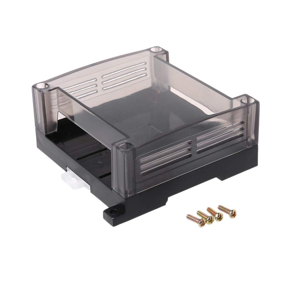 keaiduoa PLC Industrial Control Box Panel PLC Enclousure Case DIY PCB Transparent Plastic Shell