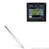 BoxWave Stylus Pen Compatible with Garmin GTN 725 - AccuPoint Active Stylus, Electronic Stylus with Ultra Fine Tip - Metallic Silver view 1