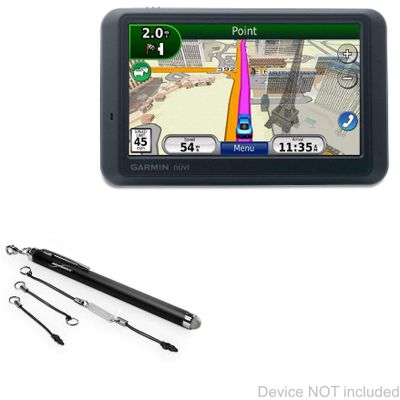 BoxWave Stylus Pen Compatible with Garmin nuvi 775 - EverTouch Capacitive Stylus, Fiber Tip Capacitive Stylus Pen - Jet Black