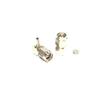 1pc New SMA Male Plug Connector Crimp for RG316 RG174 LMR100 Right Angle Nickelplated view 1
