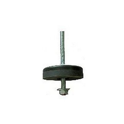 Nigel B Design NB-25SQ-04 2 1/2-Inch Diameter 4-Inch Long Stem Adjustable Height Retro-Fit Security Feet, Set of 4