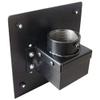 Nigel B Design NB-PMA Pole Mount Back Plate, Black view 1