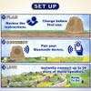 B42S Fully Wireless 240 Watt Rechargeable Battery Bluetooth Rock 4 Speaker Set Sandstone view 3