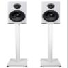 Rockville Pair RockShelf 68W White 6.5" Home Bookshelf Speakers w/29 Stands view 1