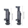 ULANZI ST-06S Camera Hot Shoe Phone Holder Flexible Phone Tripod Mount Adapter w Double Cold Shoe Mount for Microphone LED Light, DJI Ronin SC iPhone Samsung Canon Nikon DSLR Photography view 4