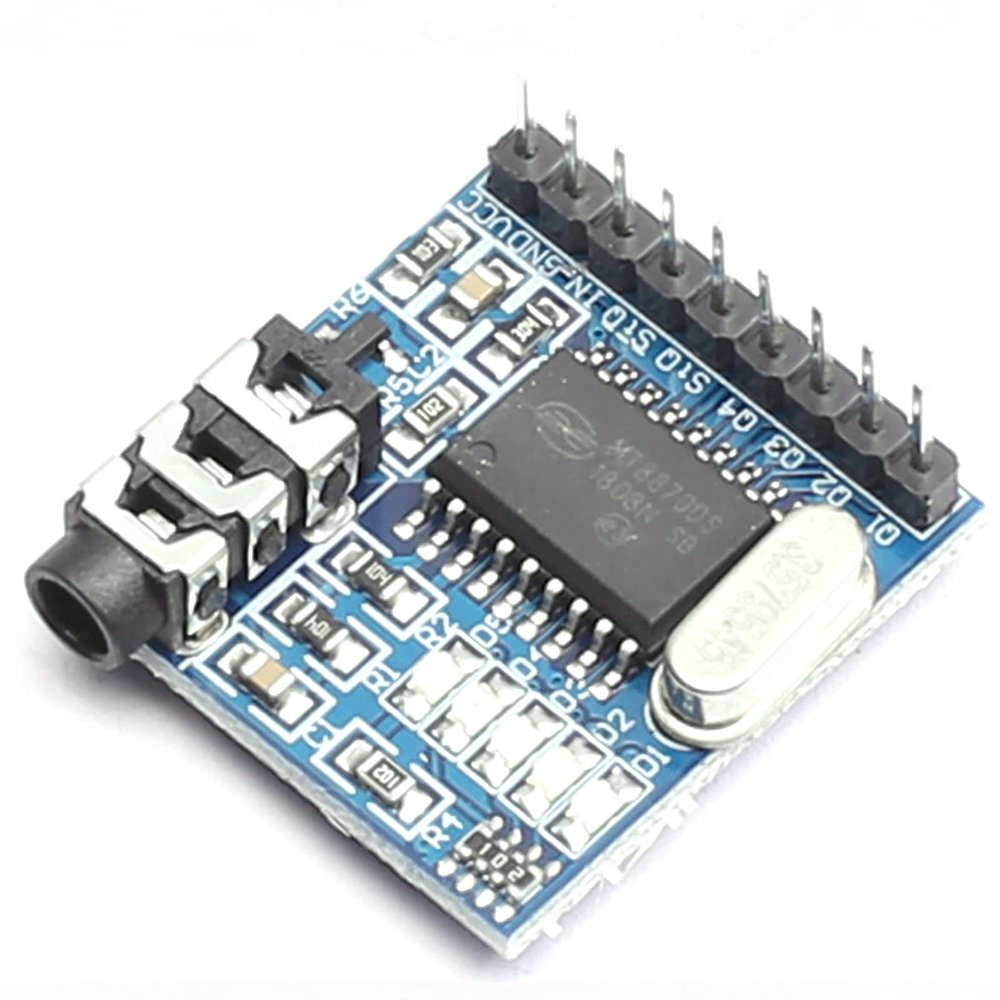 DEVMO MT8870 DTMF Voice Decoder Telephone/Audio Decoder Speech Decoding Module Compatible with Ar-duino