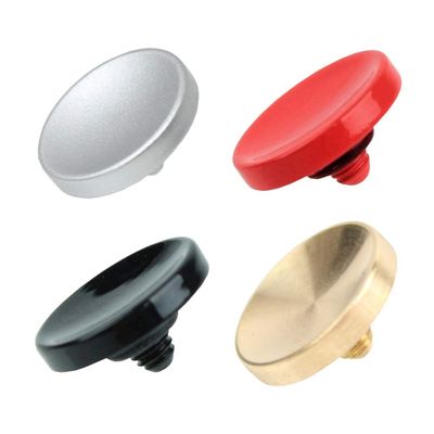 Foto&Tech Soft Shutter Release Button Compatible with Fuji Fujifilm X-T5 X-T4 X-T3 X-T30 X-T30 II X-T20 X-PRO3 X100V X100F X-E4 X-E3 RX1R II RX10 IV III Leica M9 Nikon Df F3 (4 Pcs, RD+BK+SL+GD)