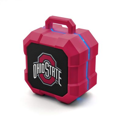 SOAR NCAA Shockbox LED Wireless Bluetooth Speaker, Ohio State Buckeyes