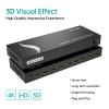 MT-VIKI 4K 1x8 HDMI Splitter 1 in 8 Out, 8 Port Powered HDMI Splitter Multi Monitor Outputs 3D 4Kx2K@30Hz for Projector, HDTV view 4