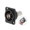 D-Type Double BNC Plug Connector Chassis Panel Mount Adapter Audio Monitoring Parts by Keaiduoa view 1