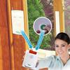 Smart Caregiver Alert Monitor with Door/Window Exit Alarm and Remote Reset Button - Get to Them Before They Wander Away view 2