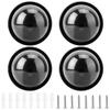 Dummy Dome Camera, Simulation Camera CCTV Dummy Fake Security Camera with Flashing Led Light (4pcs) (Black), Wholesale Business view 1