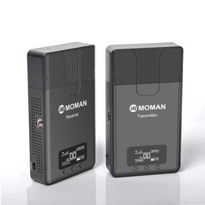 Wireless Video Transmission System, MOMAN Matrix 600S, SDI and HDMI Transmitter and Receiver for Blackmagic BMPCC Camera Atomos Ninja v with 600ft Range, Inbuilt Antennas Zero Noise, 0.08s Latency