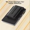 Wireless Video Transmission System, MOMAN Matrix 600S, SDI and HDMI Transmitter and Receiver for Blackmagic BMPCC Camera Atomos Ninja v with 600ft Range, Inbuilt Antennas Zero Noise, 0.08s Latency view 3