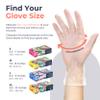 Fit Meal Prep 400 Pack Disposable Latex Free Large Vinyl Food Prep Gloves - Powder Free, Ideal for Kitchen, Bathroom, Household, Gardening view 4