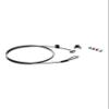 HP Cable Lock - 6 ft Cable - Keyed Lock - Galvanized Steel - for Notebook, Monitor, Tablet, Docking Station view 1