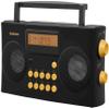 Sangean PR-D17 AM/FM-RDS Portable Radio Specially Designed for The Visually Impaired with Helpful Guided Voice Prompts, high Contrast Large Yellow Controls with Raised Symbols view 1