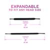 SQV Eyeglasses Holder Strap Premium Soft Neoprene Adjustable Sport Eyeglasses Holder for Men & Women - Glasses Cord Lanyard - Eyeglass Retainer (2, Black) view 3