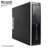 HP Elite Desktop Computer, Intel Core 2 Duo 2.9 GHz, 8 GB RAM, 1 TB SATA HDD, Keyboard & Mouse, WiFi, Dual 22in LCD Monitors (Brands Vary), DVD, Windows 10, (Renewed) view 2