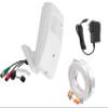 Evertech Hidden Spy Security Camera Home Surveillance 1080p Night Vision 3.7mm Pinhole Lens Wide Angle Indoor Motion Detector Small PIR Video Camera 12V DC Adapter and 25ft Cable view 1